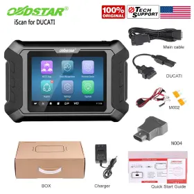 Ushksp387 Obdstar Iscan For Ducati Motorcycle Diagnostic Obd2 Scanner Immo Key Coding Tool