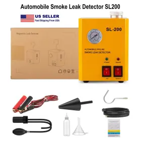 A01so746 Oem Sl200 Automotive Smoke Leak Detector With Pressure Gauge Vacuum Tester