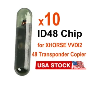 Sa1678 Oem 10pcs/set Id48 Chip Work For Xhorse Vvdi2 48 Transponder Copier