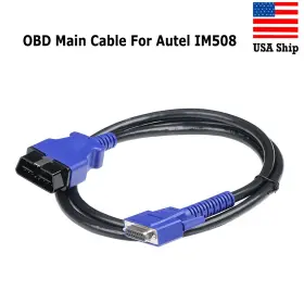 Sf283ea01 Oem Obd Main Test Cable Stretch-resistant Only For Autel Maxiim Im508 Tool