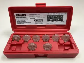 27161-open Oem Tools Opened - 27161 8-piece Noid Light Set Fuel Injector System Tester