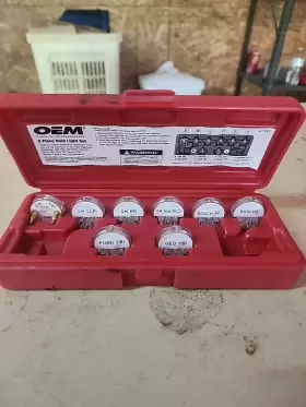 27161-u Oem Tools Used - 27161 8-piece Noid Light Set Fuel Injector System Tester 27161-u Oem Tools Used - 27161 8-piece Noid Light Set Fuel Injector System Tester