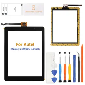 Dialn-x10g Olivechard 8 Inch Replacement Touch Maxisys Ms906 Ms906s/ts/bt/cv Black