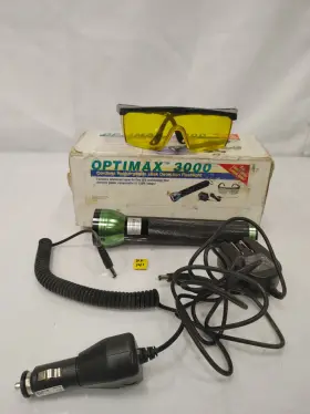 H26-329 Optimax 3000 Cordless Rechargeable Blue Light Led Leak Detection Flashlight