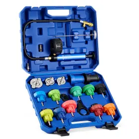 Mpnrcp0019-00 Orion Motor Tech Omt 19pc. Coolant Pressure Tester Kit With 15 Radiator Adapters Vacuum Pump