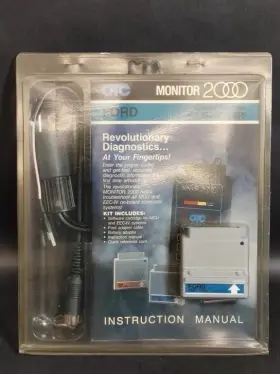 211356 Otc Monitor 2000 Ford 1981-1986 Software Cartridge Kit No. New