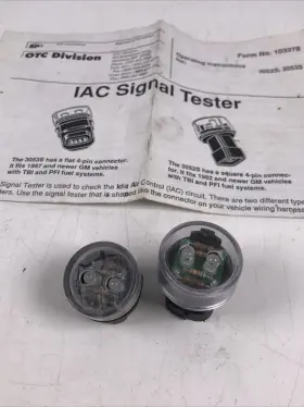 103378 Otc 3052s Gm Iac Signal Testers 3053s 4 Pin 1987 1982 Tbi Fpi Fuel System