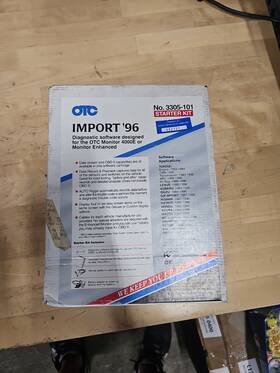 Otc 3305-101 Import 96 Starter Kit For Monitor 4000e