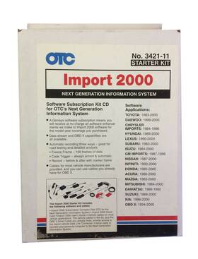 Otc 3421-11 342101 Import 2000 Starter Kit For Genisys