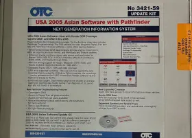 3421-59 Otc Usa 2005 Asian Software With Pathfinder Update Kit