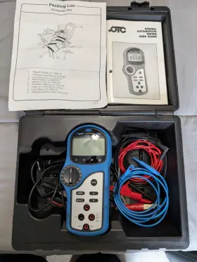 3545 Otc Digital Automotive Tester With Original Accessories And Case