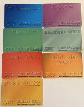 Otc Ab2002 Smart Card Asian 2003 European Abs 2002 Gas M-p Scope 7 Lot