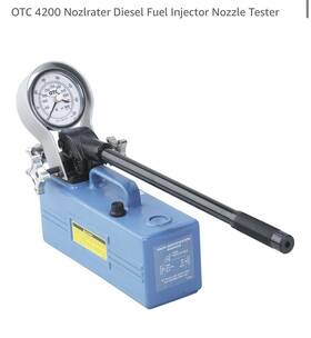 Otc B000i14pg6 Injector Nozzle Tester - 4200
