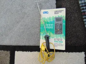 3500-04 Otc Tools 3500-20 Air Temperature Probe Meter Manual Multimeter 100/300 Book