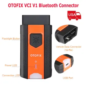 Ushksp561ukd Otofix Vci V1 Bluetooth Connector For D1 Lite/ Pro/d1 Max/ Im1/bt1 Usa