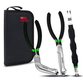 Partwell Pw-edp001 Electrical Disconnect Pliers Set 3pcs Connector Green