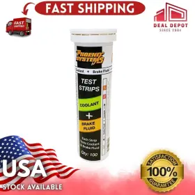 8003-b Phoenix Systems Double-ended Test Strip For Coolant And Brake Fluid Module