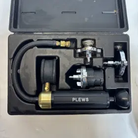 72-070 Plews Radiator Cooling System Pressure Tester Cap Adapters With Case