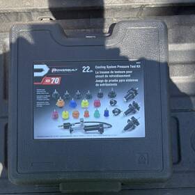 Powerbuilt 94027 22pc Coolant Pressure Test Kit