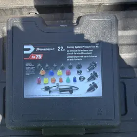 94027 Powerbuilt 22pc Coolant Pressure Test Kit