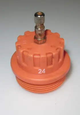 940427-24 Powerbuilt Cooling System Pressure Test Fitting Adapter For Gm Ford