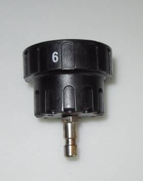Powerbuilt 940427-6 Cooling System Pressure Test Fitting For Volvo Citron Fiat