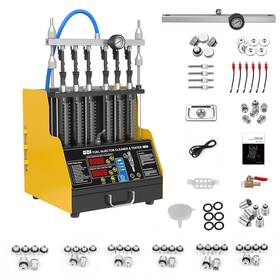 Qpking Mmt249 Gdi Efi Fsi Fuel Injector Cleaner Tester 6-cylinder Ct400 High Pressure Ultra