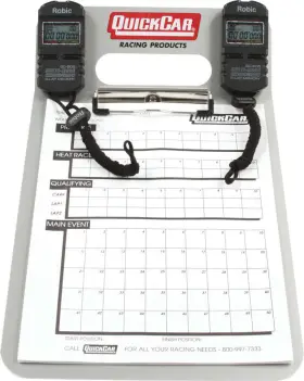 51-070 Quickcar Dual Timing Clipboard