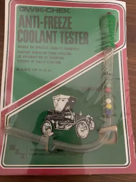 20-102 Quil Chek Qwik-chek Anti Freeze Coolant Tester Vtg Sealed Automotive Car Parts Tool Usa