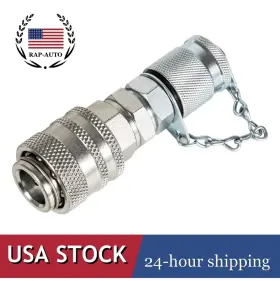 Raqp585 Ra-auto Adap-cat Hydraulic Pressure Test Coupling Kit For Parker Pd Series Coupler
