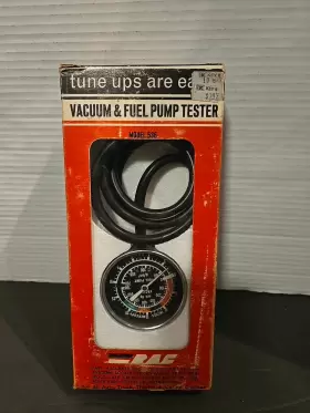 53652200 Rac Vintage Vacuum And Fuel Pump Tester Model 536 Euc In Box