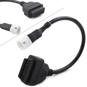 Obd2 Raimukurijinusa 550718954459 For Yamaha Yzf-r125 Mt-125 3pin To 16pin Diagnostic Scanner Adapter Cable