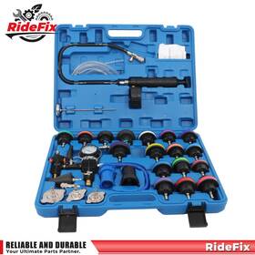 Ridefix Rf5256546 Vacuum Cooling System Tool Refill Kit Universal Radiator Pressure Tester 28pcs