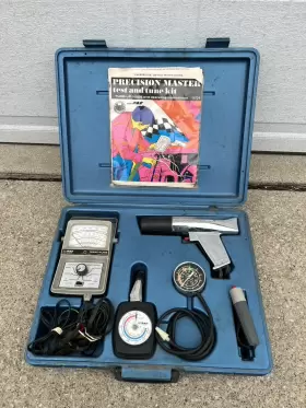 9704 Rite Autotronics Corp. Performance Master Test And Tune-up Kit Rac Vtg Untested