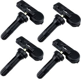 Rlp 68241067 Set Of 4 Tpms Tire Pressure Monitoring System Sensor 433mhz Compatible With