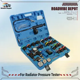Rvd426712d Roadvibe-depot Universal Radiator Pressure Tester Coolant Purge Refill Vacuum Cooling System