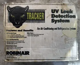 16290 Robinair Never Used Tracker Leak Detection System Uv Lamp And Dye Full Kit