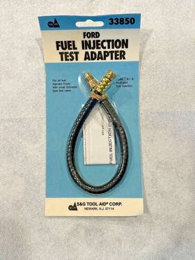 S&g Tool Aid 33850 S&g Ford Fuel Injection Test Adapter New