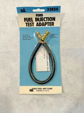 33850 S&g Tool Aid Ford Fuel Injection Test Adapter New