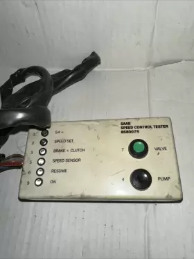 8580078 Saab Speed Control Tester Hella Cruise Vintage Tool Lot B