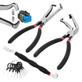 Saycker 22420549 3pcs Electrical Connector Disconnect Pliers Set 37960/37980/13120 Black