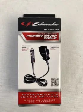 Schumacher 026666709514 Electric Sec-12v-obd Memory Saver Adapter Cable Obd Ii 1996- Now New