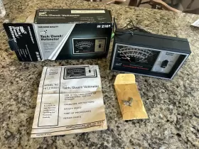 28-2165 Sears Tach/dwell/ Voltmeter 8-2165 Usa With Box And Manual