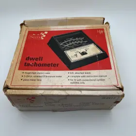 28-2177 Sears Vintage Dwell Tachometer Model #28-2177 Usa