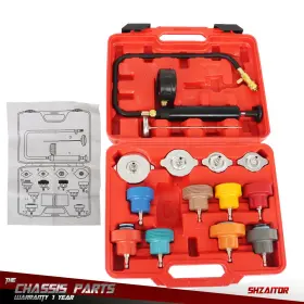 Ie1158261es Shzaitor 14pcs Coolant Radiator Pressure Tester Cooling System And Gasket Leak Detector