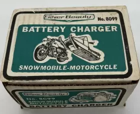 8099 Silver Beauty Model-8099 Vintage Model Battery Charger Snowmobile/motorcycle 12v 8099 Silver Beauty Model-8099 Vintage Model Battery Charger Snowmobile/motorcycle 12v
