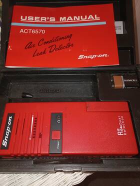 Snap On Act6570 Halogen Leak Detector/case Made In Usa