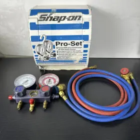 Act80mm134 Snap-on 2 Way Manifold With Couplers Complete