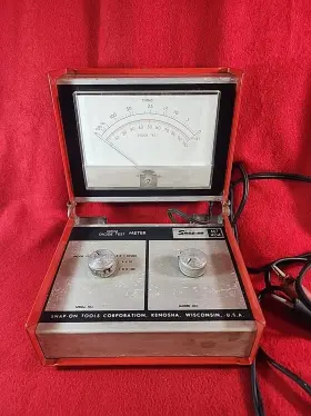 Mt-404 Snap On Snap-on Tools Usa Mt 404 Volt Ohm Meter Tested Working Vintage