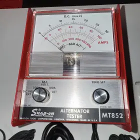 Mt852 Snap On Alternator Tester